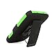 Cellularvilla Case For LG Lucid 3 VS876 Green Black Prime Series Hard Soft Dual Layer Holster Case KickStand with Locking Belt Swivel Clip Cover Protector