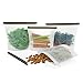 Reusable Silicone Food Storage Bags by Eco Lifestyle - 2 Large & 2 Medium - Premium Eco Friendly Meal Prep Bag Solution for the Conscious Kitchen | Maintain Freshness and Food Quality