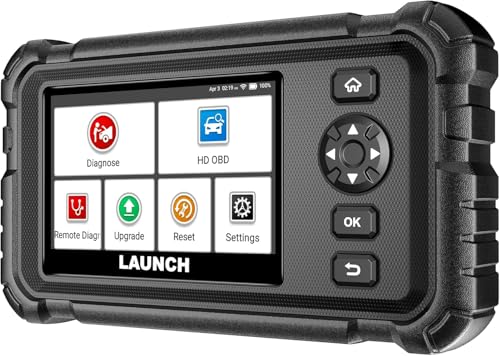 LAUNCH CRP129 HD Heavy Duty Truck Diagnostic Tool Complete System Diesel Diagnostic Tool with 7+ Resets, DPF Regeneration and Reset, Speed Limit Adjustment, for Pickups, Tractor Units