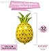 KatchOn, Flamingo Balloons with Pineapple Balloons - Giant, 40 Inch, Pack of 3 | Aloha Balloon, Flamingo Party Decorations | Luau Balloon, Luau Decoration | Hawaiian Themed Party Decoration
