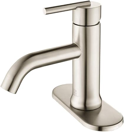 Homelody Bathroom Faucet Single Handle 1 Hole Or 3 Hole Deck Mount