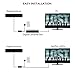 TV Antenna, ANTV Indoor Antenna with Amplified Signal Booster Device, 40 Mile Range, High Performance 10Ft Coaxial Cable, HDTV Antenna Free for 1080p 4K Read, Piano Black,1-Pack (Upgrade Version)