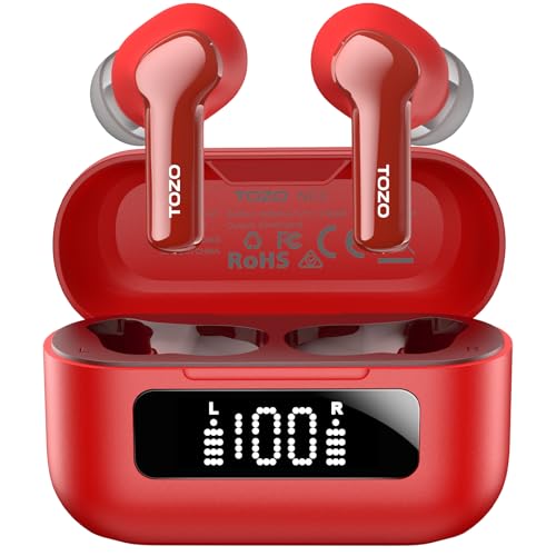 TOZO Hybrid Active Noise Cancelling Wireless Earbuds