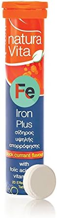 Iron plus Folic Acid &amp; Vitamin C (Blackcurrant Flavour)