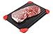 Thawing Plate Meat Defrosting Tray: Rapid Defrost Mat for Frozen Foods - Thaw Food Quickly & Safely