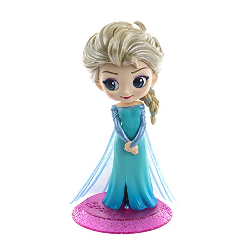 FIGURE DISNEY FROZEN - ELSA - GLITTER LINE Q POSKET REF.: 23358/17520 - BANDAI BANPRESTO
