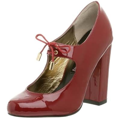 Amazon.com | STEVEN by Steve Madden Women's Babbett Mary Jane Pump, Red, 6 M | Pumps
