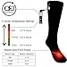 Autocastle Heated Socks, Electric Heated Socks for Men Women, Rechargeable Battery Heating Socks, Winter Warm Thermal Socks, Washable Unisex Foot Warmers for Hunting Camping Skiing Hiking Outdoors