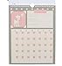 Pepper Pot Keepsake Calendar with Coordinating Stickers (Pink Woodland)