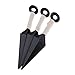 WEKA 3PCS Portable Plastic Big Kunai Throwing Dart Kid Japanese Ninja Cosplay Toy