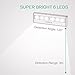 ORIA Motion Sensor Light, 6 LED Sensing Closet Light, Stick Anywhere Stairs Light, Battery Powered Night Light, Safe Light with Magnetic Strip for Bathroom, Cabinet, Wardrobe, Basement, 3 Pack, White