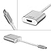 USB C To HDMI Adapter Aluminium Case,Avedio Links USB C(Type C) To HDMI Adapter Cable For MacBook,Chromebook Pixel,Samsung Galaxy S8/note8 More,Support 4K 30Hz 1080p @ 60Hz -Silver