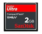 SanDisk Ultra Compact Flash 2GB Card (SDCFH-002G-A11) (Retail Package)