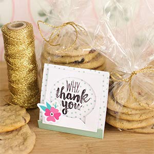 Just Artifacts Eco Metallic Bakers Twine 55yd 11 Ply Solid Gold - Decorative Bakers Twine for DIY Crafts and Gift Wrapping