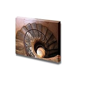 Very Old Spiral Stairway Case Wall Decor