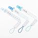 Pacifier Clip Boys with Gilgulina Pacifier Case, Quality 3 Pack Blue Baby Pacifier Holder, Stylish Soothie Pacifier Clip, Perfect Baby Shower Gift
