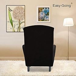 Easy-Going Stretch Wingback Chair Sofa Slipcover
