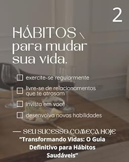 Livro “Transformando Vidas” oferece uma abordagem holística para o bem-estar, abrangendo desde hábitos saudáveis fundamentais até práticas de autocuidado e conexão comunitária
