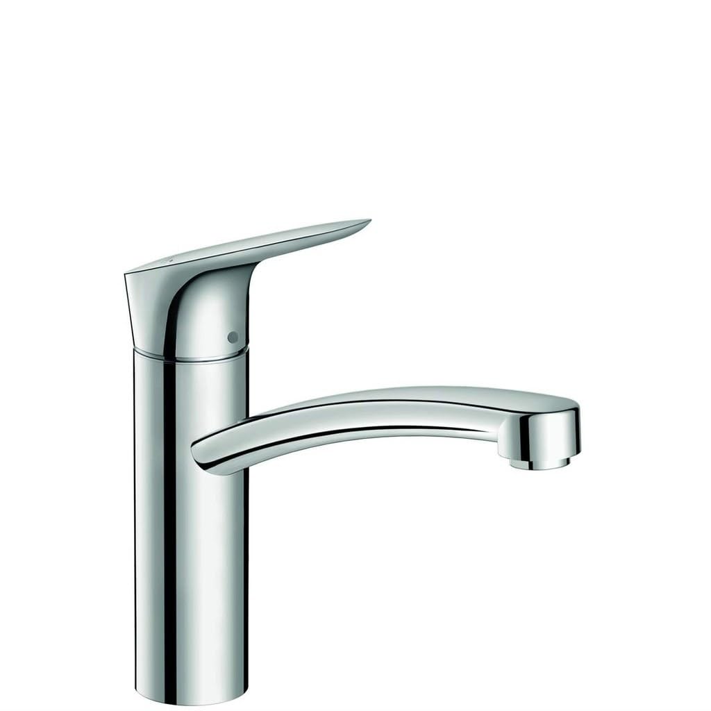 hansgrohe Logis kitchen tap 160 mm high with 360° swivel spout, chrome 71832000