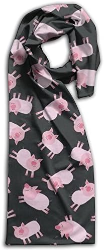 Flying Pigs Oblong Lightweight Women Scarf Artist For Beachwear Teen Shawls