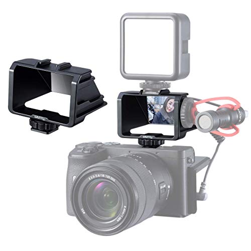 UURig R031 Camera Selfie Flip Screen, Cold Shoe Mount for Mic