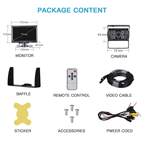 6 TOGUARD+Waterproof+Rearview+Trailers+Harveste
