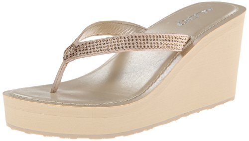 aldo wedge flip flops