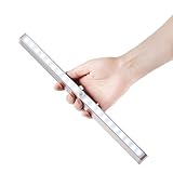 SOLLED Motion Sensor Closet Light, 20 LEDs Wireless Stick-on Anywhere Cabinet Night Light with Magnetic Strip (Battery Operated)