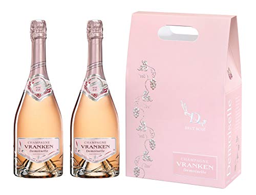 Demoiselle Champagne Vranken – E.O. Rose – Etui De 2 Bouteilles