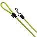 Pawtitas 6FT Training Dog Leash - Durable Medium Rope Leash for Dogs - Heavy Duty Rope Lead - Green
