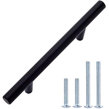 AmazonBasics AB1600-FB-10 Cabinet Pull, 5.38