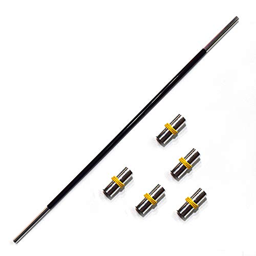 OUERMAMA 5 Pcs Instant Appearing 19 Inch Magic Wand Tricks - Magic Props for Kids - Children Magic Gifts