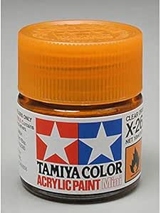 TAMIYA X26 CLEAR ORANGE 81526 arancione trasparente