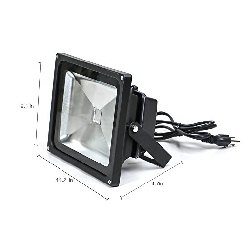 YQL Outdoor UV Black Light,50W Ultra Violet LED Flood Light,Blacklights for DJ Disco Night Clubs,UV Light Glow Bar,Blacklight Dance Party,Stage Lighting,Glow in The Dark Party Supplies - Thumbnail 6