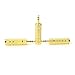 SiYear 3-Pack 3.5mm Male Plug to 6.35mm Female Stereo Jack Adaptor (Gold Plated),for Audio Earphone,Headphones ect