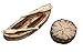 Rustic Canoe/Log Coaster Set 4 Coasters Cabin Fishing Trout Bass Walleye Decor