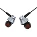 Teleson In-Earbuds Earphone Headphones with Mic Stereo Bass with 3.5mm headset MK801 (Gun metal)
