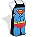 ICUP DC Comics - Superman, The Man Of Steel Be The Character Adult Size 100% Cotton Adjustable Black Apron