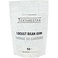Texturestar 100% Pure Locust Bean Gum (Carob Bean Gum), 50g (1.76oz) | Thickening, Stabilizing and Gelling Agent, Molecular G