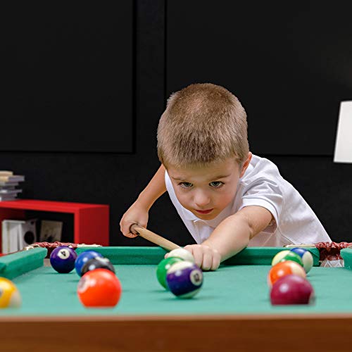 Mini Pool Balls | 1.5" Balls Fit Tabletop & Freestanding Miniature Billiards Tables | Real Resin Balls Perform Like Full Size Balls - Thumbnail 2