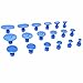 PIDINGER Paintless Dent Repair NylonTabs Hail Removal 18Pcs Blue