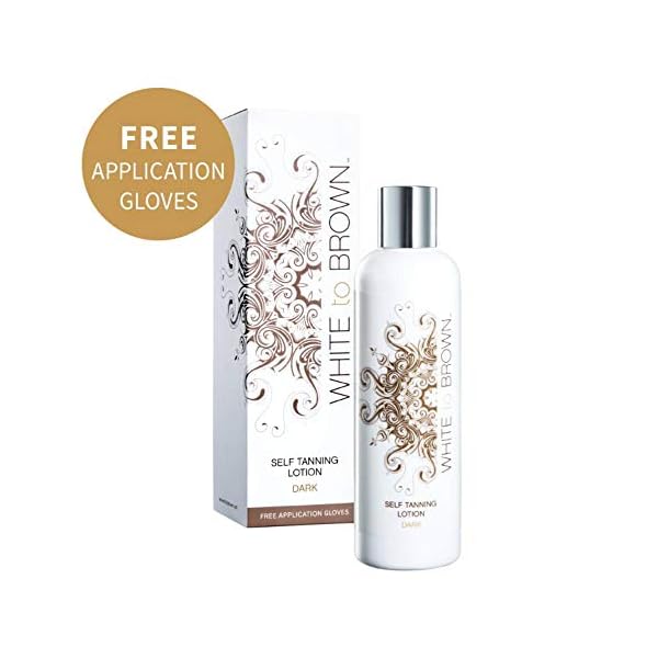 WHITE-to-BROWN-Self-Tanning-Lotion-Dark-A-Super-Dark-Fake-Tan-Lotion-For-The-Ultimate-Deep-Dark-Tan-A-Buildable-Long-lasting-Streak-free-Tan-250ml WHITE to BROWN Self Tanning Lotion - Dark. A Super Dark Fake Tan Lotion For The Ultimate Deep Dark Tan. A Buildable…