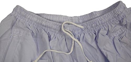 White Thoub Pants Muslim Men's Clothing (Sizes 40,42,44,46)