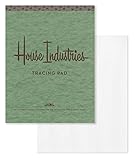 House Industries Tracing Pad: 40 Acid-Free Sheets, Lettering Tips, Extra-Thick Backing Board by 