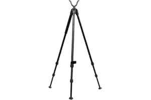 BOG Deadshot Tripod Family with Adjustable Legs, Universal Shooting Rest, Lightweight Aluminum, Hands-Free, for Shooting, Hunting, and Outdoors