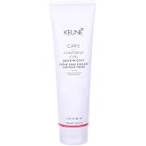 KEUNE Care Confident Curl Leave In Coily Hair Cream, 10.1 Fl Oz | Rich Curl Defining Cream for Coil Types 3A-4C, Nourishing Texture &amp; Frizz Control with Shea Butter &amp; Coconut Oil