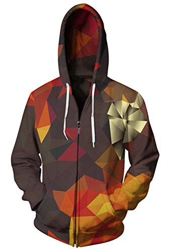 FEOYA Big Boys Cool Patterned Hoodies Youth Casual Stylish Street Sweatshirts Graphic Sweaters for Big Boys Yellow Tag L/XL