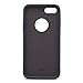 Napa Vegan Leather Hardshell Case for iPhone 8/7, Charcoal Black