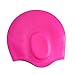 KATTEONG Swimming Cap Silicone Non-Toxic Tasteless Long Hair Swim Cap with 3D Ergonomic Design Ear Pockets and Great High Elasticity for Teenagers Women and Adults Keeps Hair Clean Ear Dry