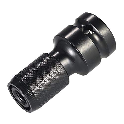 Bestgle 1/2 Inch Square Drive to 1/4 Inch Hex Female Socket Adapter